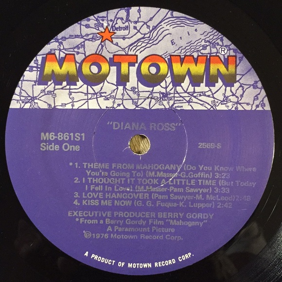 Diana Ross - (Self-Titled) 1976 Vinyl LP - Picture 4 of 5